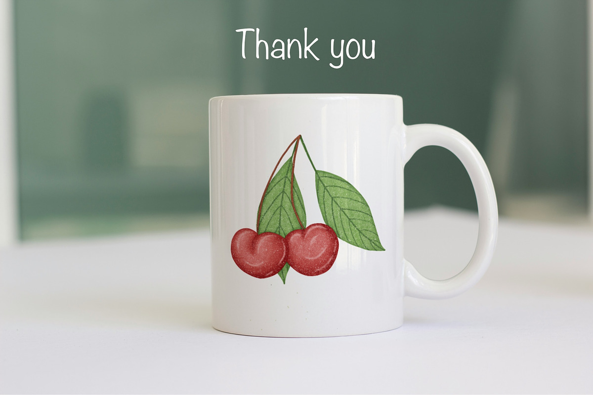 Cherry & Blossom, a Seasonal Illustration by Iryna Mel (Photo 10 of 10)