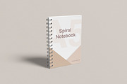 A5 Spiral Notebook Mockup, a Books & Magazine Mockup by rahmatmoscae (Thumbnail 9 of 11)