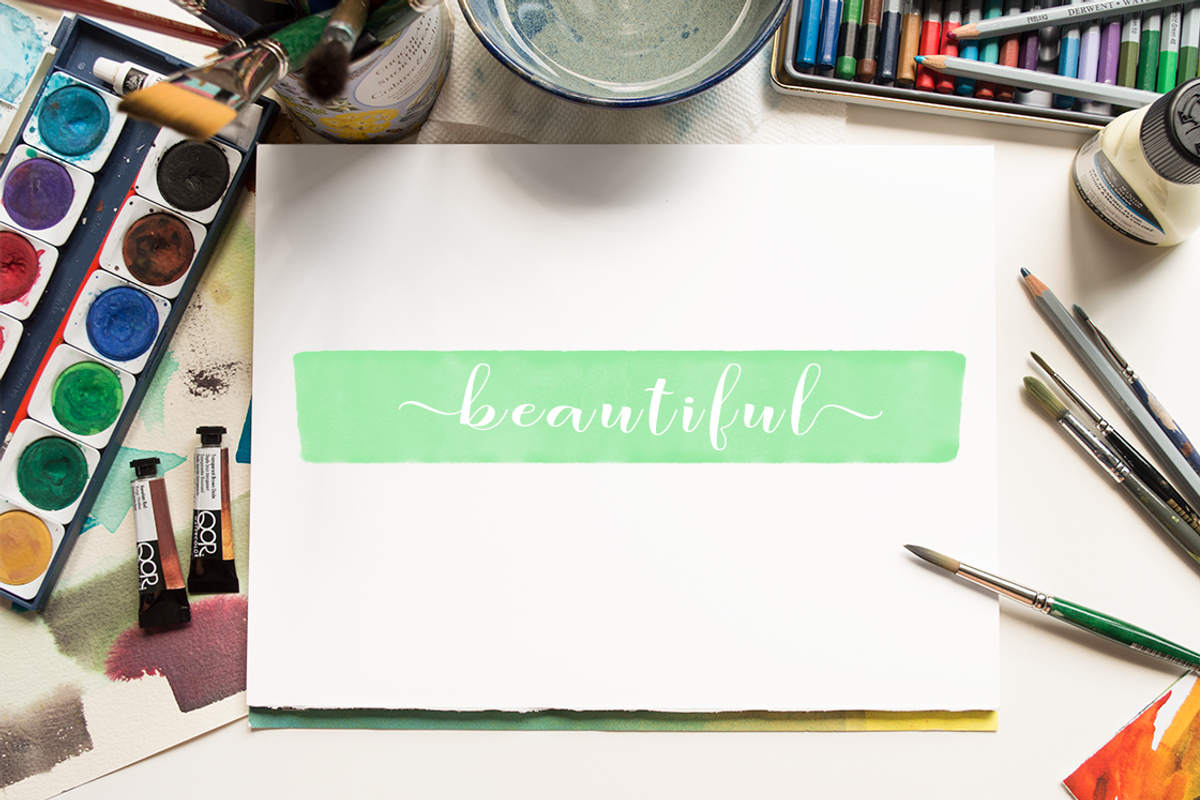 Green Watercolor Brush Strokes Kit, an Object Graphic by Bumblebee (Photo 3 of 3)
