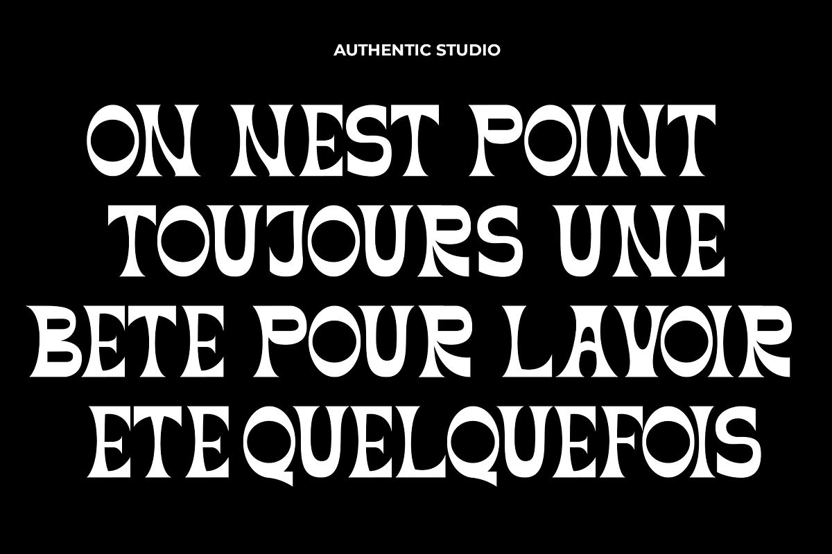 Hemika Display Font, a Font by Authentic Studio (Photo 2 of 8)