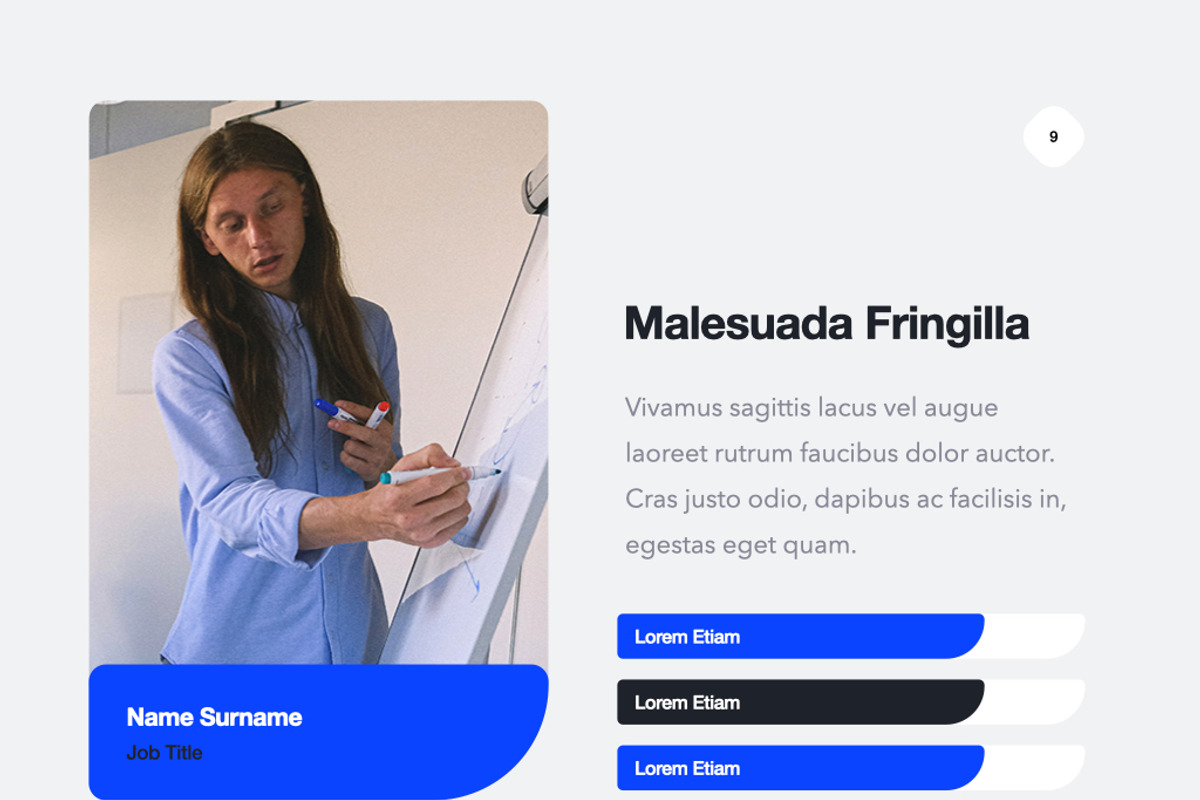 Reporting Highlights Google Slides, a Presentation Template by Jumsoft (Photo 9 of 18)