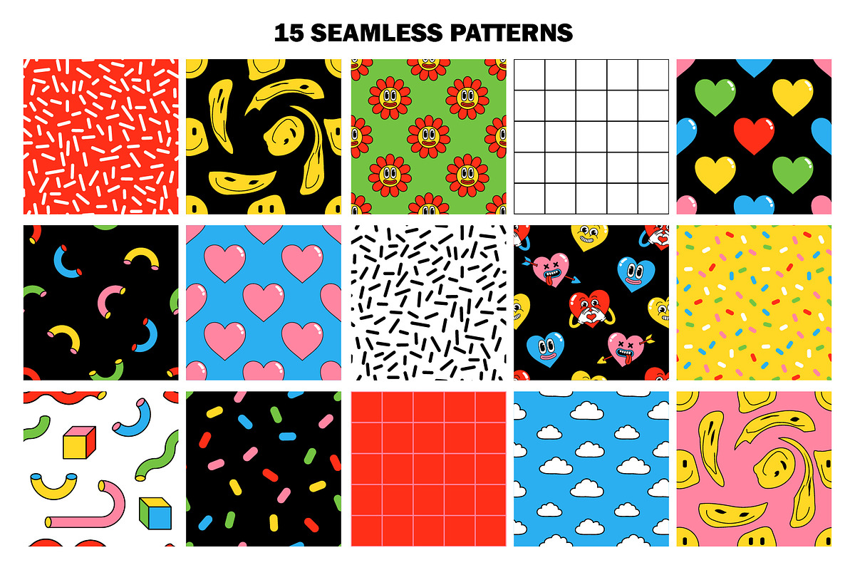 Cartoon Illustrations & Patterns, an Illustration by Martyshova (Photo 9 of 16)