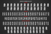 Graven Death Metal Font, a Blackletter Font by Fonday Studio (Thumbnail 9 of 11)