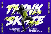 Urban Thunder - Aggressive Font, a Handwritten Font by figuree studio (Thumbnail 9 of 10)