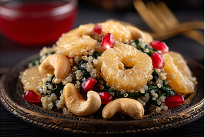 The Winter Salad features quinoa, a Food & Drink Photo by ZinetroN