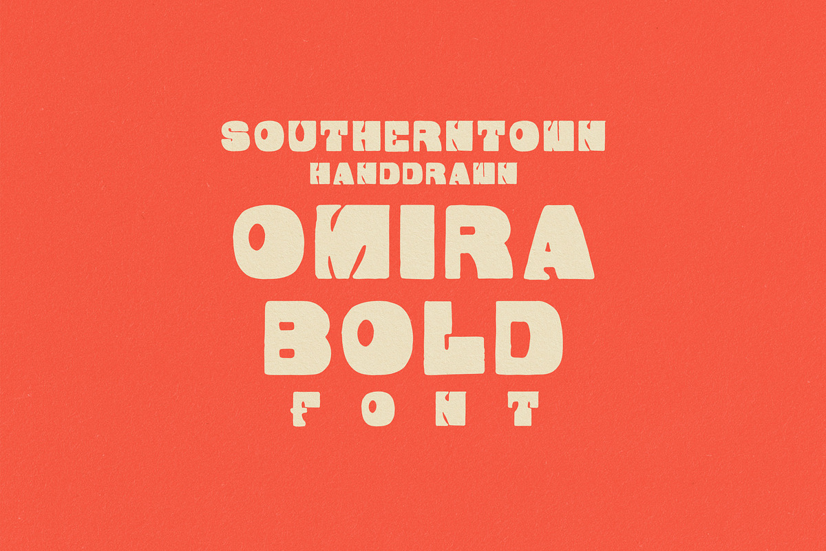 Omira- Hand-Drawn Typeface, a Handwritten Font by Southerntown (Photo 1 of 5)