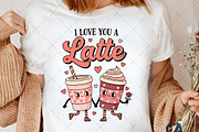 I Love You A Latte PNG, an Illustration by Creative Art (Thumbnail 3 of 6)