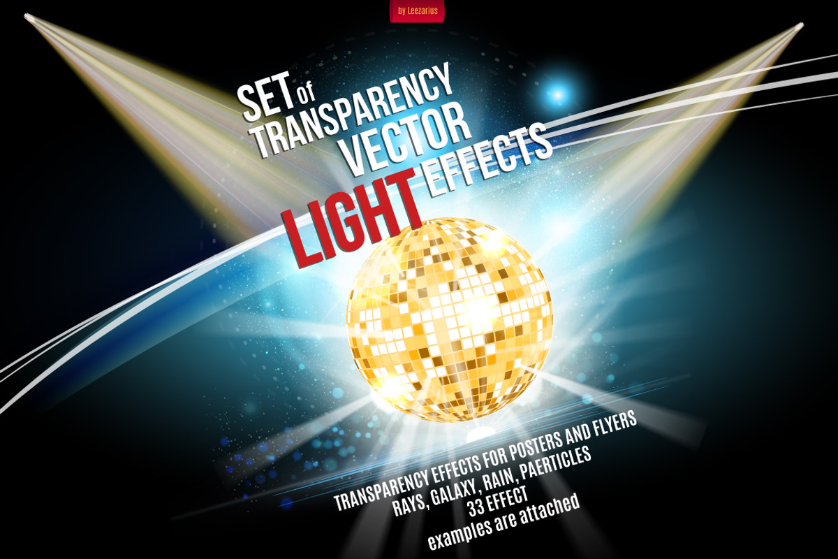 Set of transparency vector effects, an Object Graphic by leezarius (Photo 1 of 36)