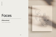 Faces Line Drawings, an Illustration by Whimsy Works (Thumbnail 1 of 4)