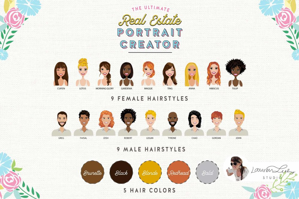 REAL ESTATE PORTRAIT CREATOR, a Work Illustration by Lauren Lesley Studio (Photo 3 of 12)