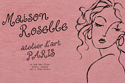 Clover Fields // 02 Font and Extras, a Script Font by Struggle Studio (Thumbnail 7 of 11)