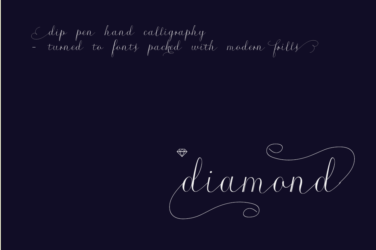 Roicamonta Basic Italic otf font preview 4