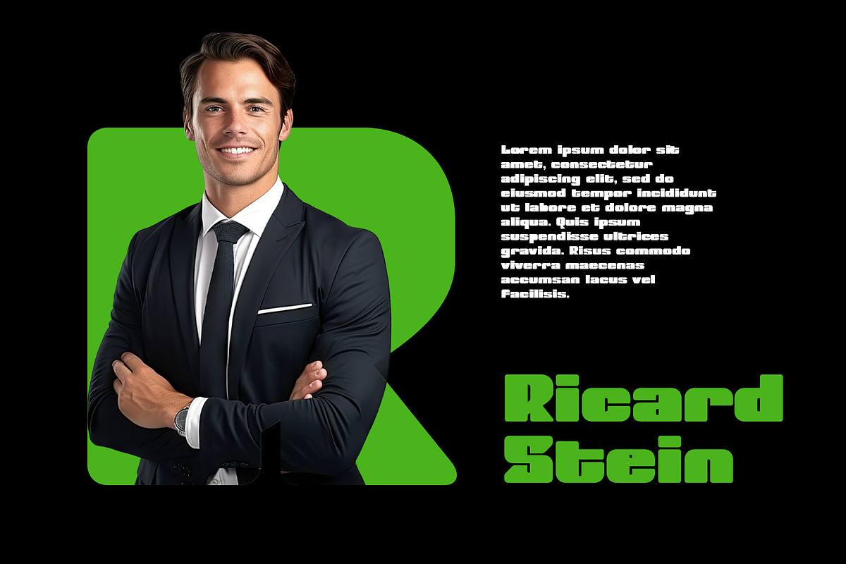 Stenar Modern Display Font, a Sans Serif Font by RantautypeStudio (Photo 14 of 17)