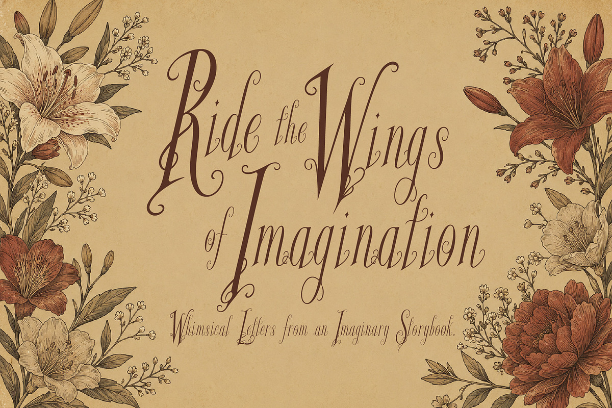 Glyphera Amber - Magical Story Font, a Handwritten Font by HypeWorksCo (Photo 2 of 24)
