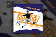 Match day social media flyers, a Social Media Template by Tanmoy Topu (Thumbnail 5 of 6)