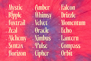 Mellgro High Contrast Modern Serif, a Serif Font by timelesstype.co (Thumbnail 12 of 20)