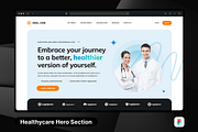Healthcare Hero Header, a Templates & Theme by SquidPixey (Thumbnail 1 of 3)