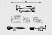 Classic Motor Bike Car Parts '33-'39, an Illustration by ArtefShop (Thumbnail 2 of 13)