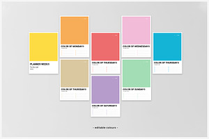 Pantone Inspiration Weekly Planner