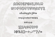 ZORROPHA BUBBLE FONT HEADER, a Sans Serif Font by NadaNora (Thumbnail 4 of 4)