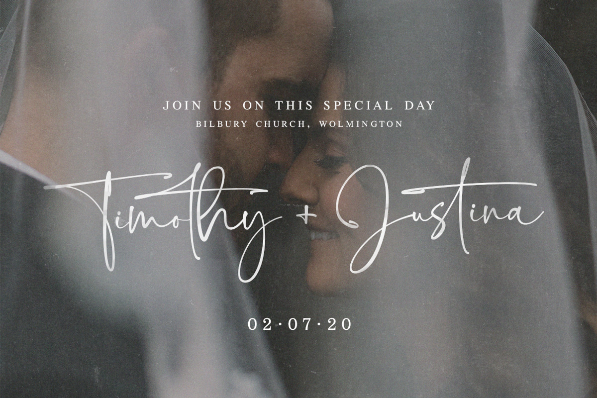 Wolmington Script Font, a Script Font by Salt & Pepper Designs (Photo 2 of 12)