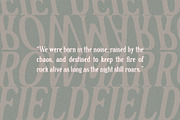 Marrowfield, a Serif Font by deadlock studio (Thumbnail 3 of 9)