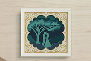 Romantic Valentines Day Couple SVG, an Illustration by Design Station (Thumbnail 3 of 4)