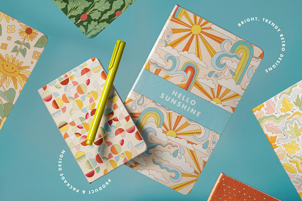 Fall Flashback-Warm Retro Collection, a Pattern Graphic by Anugraha Design (Photo 5 of 12)