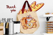 Baking & Tea Cartoon Illustration, an Object Graphic by XiuKab (Thumbnail 9 of 9)