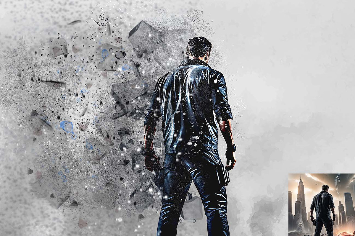 Shatter Burst Dispersion FX Ps Actio, an Action Add-On by Studio Retouch (Photo 2 of 13)