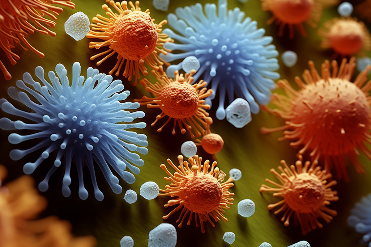 Microbes. 40 images, an Education Illustration by Handmadefont (Photo 10 of 11)