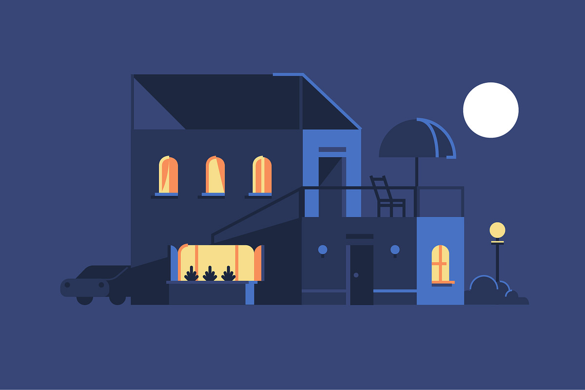 House Illustration Pack, a Graphic by Wilsonkjc (Photo 3 of 5)