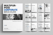 Multipurpose Corporate Brochure, a Brochure Template by E-Type (Thumbnail 1 of 7)