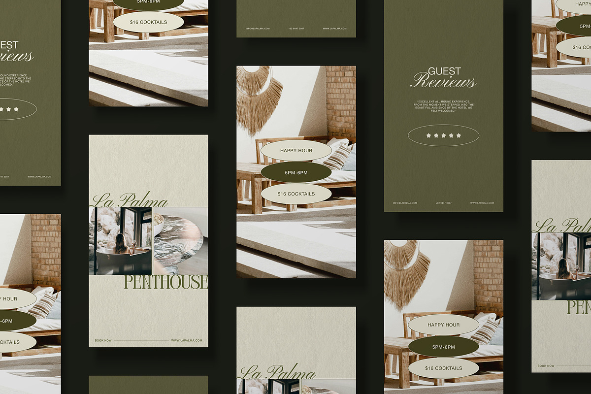 La Palma | Social Media Kit, a Social Media Template by The Template Depot (Photo 10 of 19)