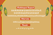 Ramangan - Arabic Style, a Sans Serif Font by Differentialtype (Thumbnail 6 of 8)