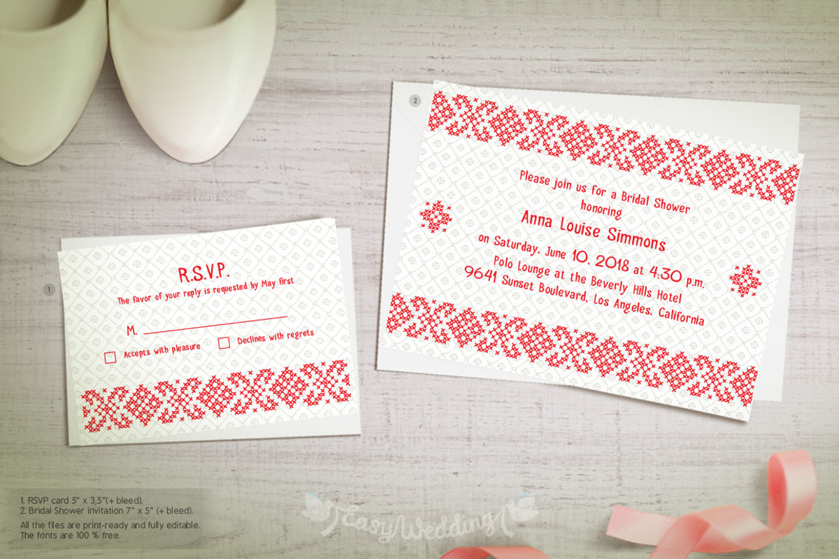 anna.makarova, an Invitation Template by Shiny Wedding (Photo 7 of 8)