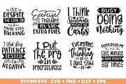 Funny SVG Bundle, Sarcastic Bundle, an Illustration by ZoomkSVG (Thumbnail 9 of 10)