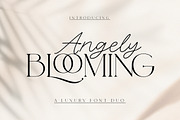 Angely Blooming Duo, a Script Font by Letter Fresh (Thumbnail 8 of 8)
