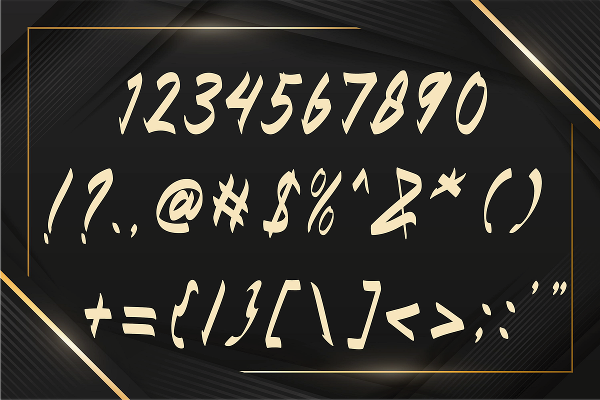 Monzaik a display font, a Handwritten Font by Javatype Studio (Photo 9 of 10)