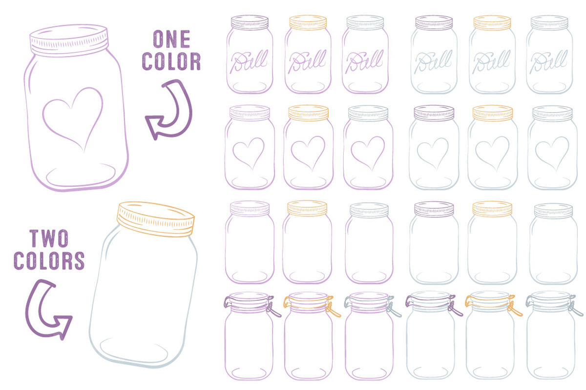 Lavender Jar Vectors & Clipart, an Illustration by Amanda Ilkov (Photo 3 of 4)