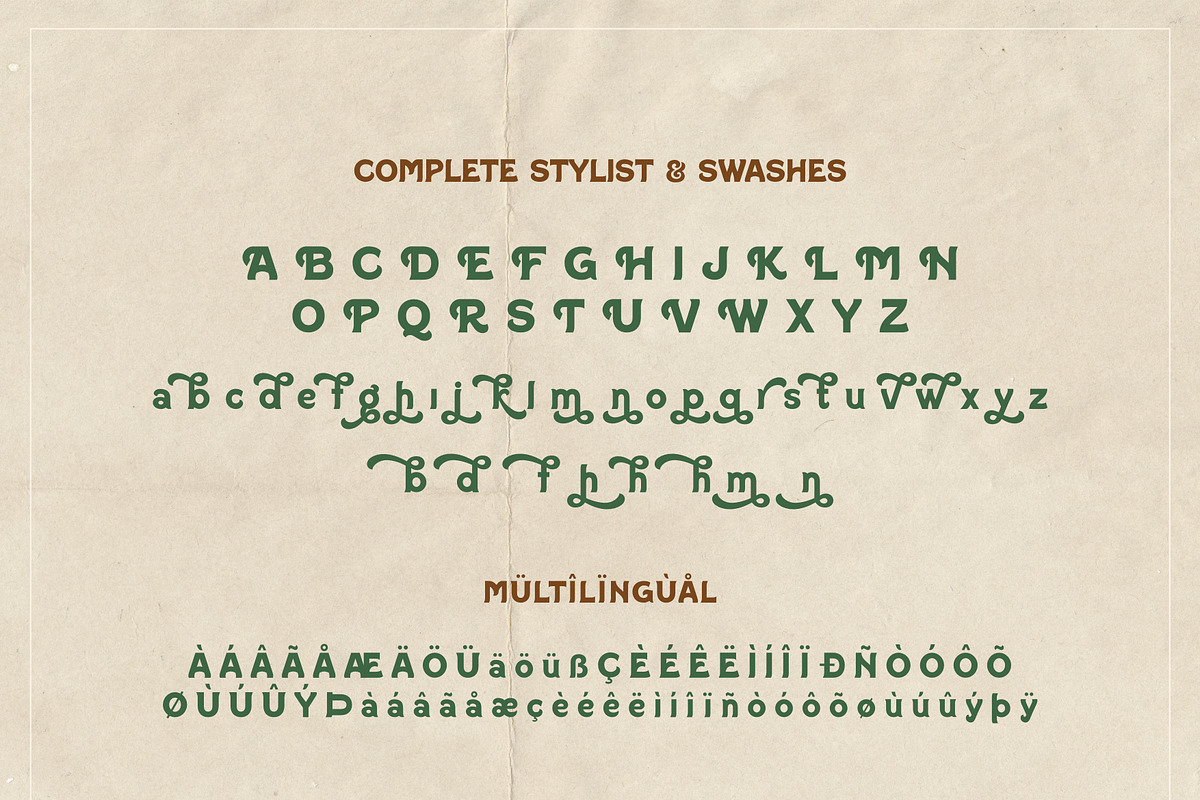 Beach Sound - Vintage Type, a Serif Font by ikiiko (Photo 5 of 6)