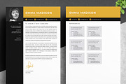 Modern Resume/CV Template for Word, a Resume Template by ResumeInventor (Thumbnail 3 of 6)