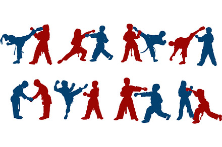 children's karate sparring