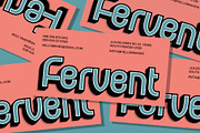 Levatta 3D, a Sans Serif Font by Craft Supply Co. (Thumbnail 4 of 8)