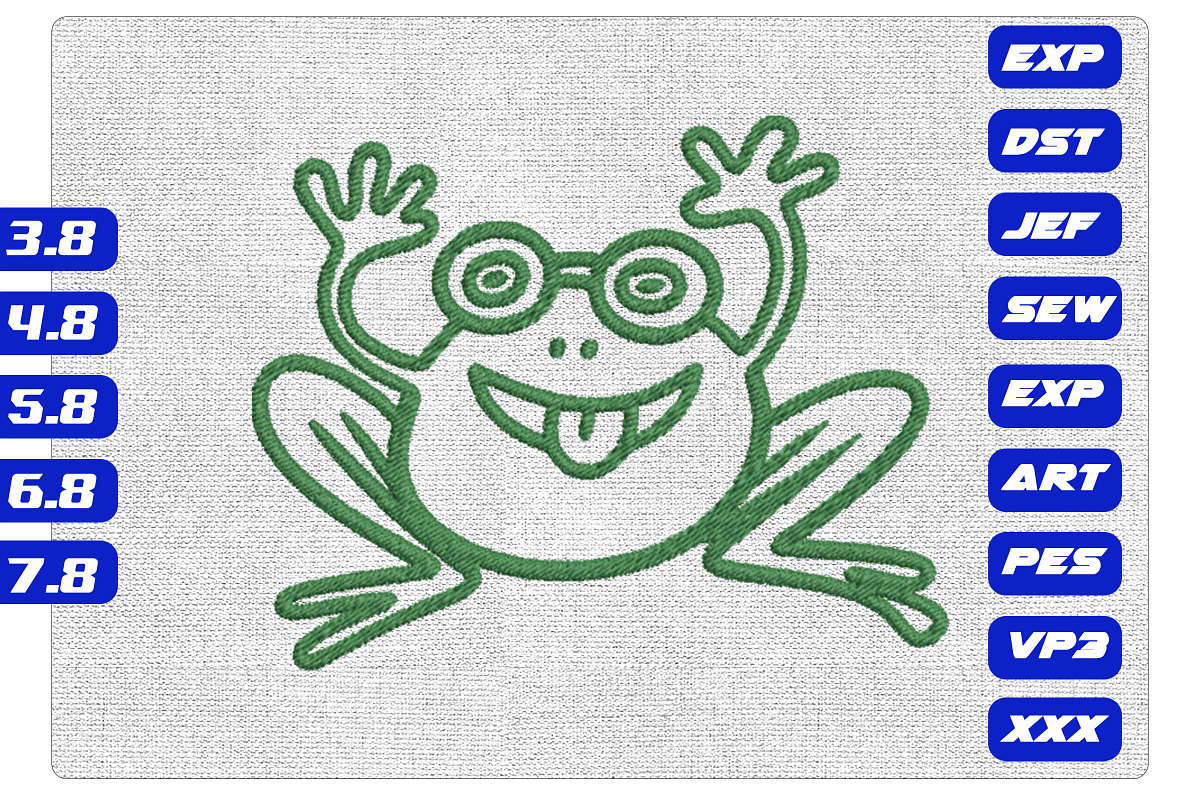 Quirky Frog Glasses Minimalist File, a Decorative Illustration by Purpose Ekbal (Photo 1 of 3)