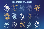 Sparkle & Star Brushes for Procreate, a Brush Add-On by AngelfishCreative (Thumbnail 5 of 6)