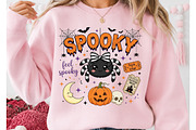 Preppy Spooky Halloween PNG, a Seasonal Illustration by DreamCafeArt (Thumbnail 2 of 7)