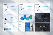 Simple PowerPoint Template, a Presentation Template by White Graphic (Thumbnail 10 of 16)