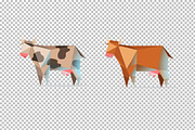 vector cows, an Object Graphic by lemonoff (Thumbnail 2 of 2)