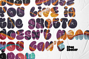 Moonie Eyes - Graffiti Type, a Font by ikiiko (Thumbnail 5 of 7)